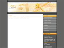 Tablet Screenshot of nci.de